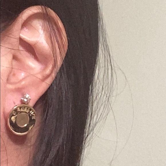 🖤CELINE💕925💕RARE VINTAGE CLIP ON EARRINGS - Picture 8 of 12
